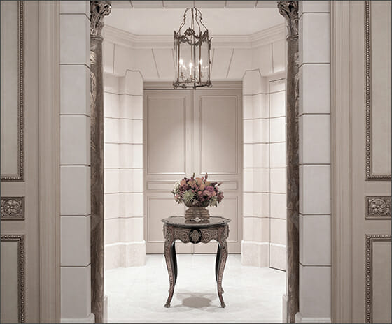Lake Shore Drive Beaux Arts, Featured Image, View of foyer